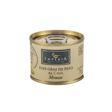Mousse de Foie Gras de Pato al Cava Imperia | L'Alfabia Gourmet