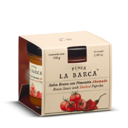 Salsa Brava Ahumada Finca La Barca 110 g – L’Alfabia