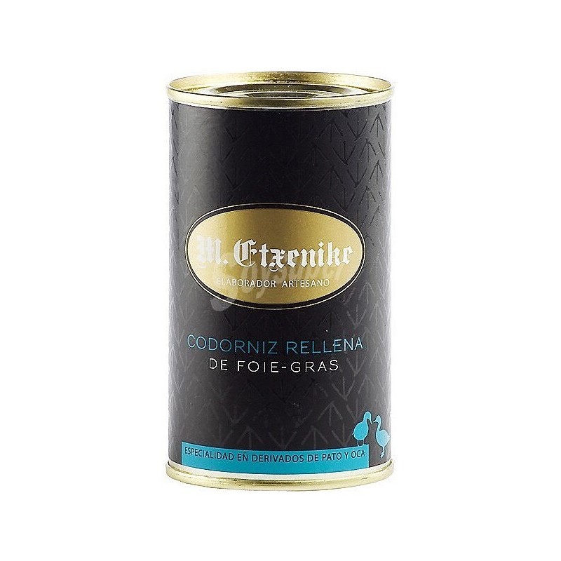 Codornices Rellenas de Foie Gras Etxenike | Delicatessen en L'Alfabia