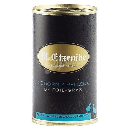 Codornices Rellenas de Foie Gras Etxenike | Delicatessen en L'Alfabia