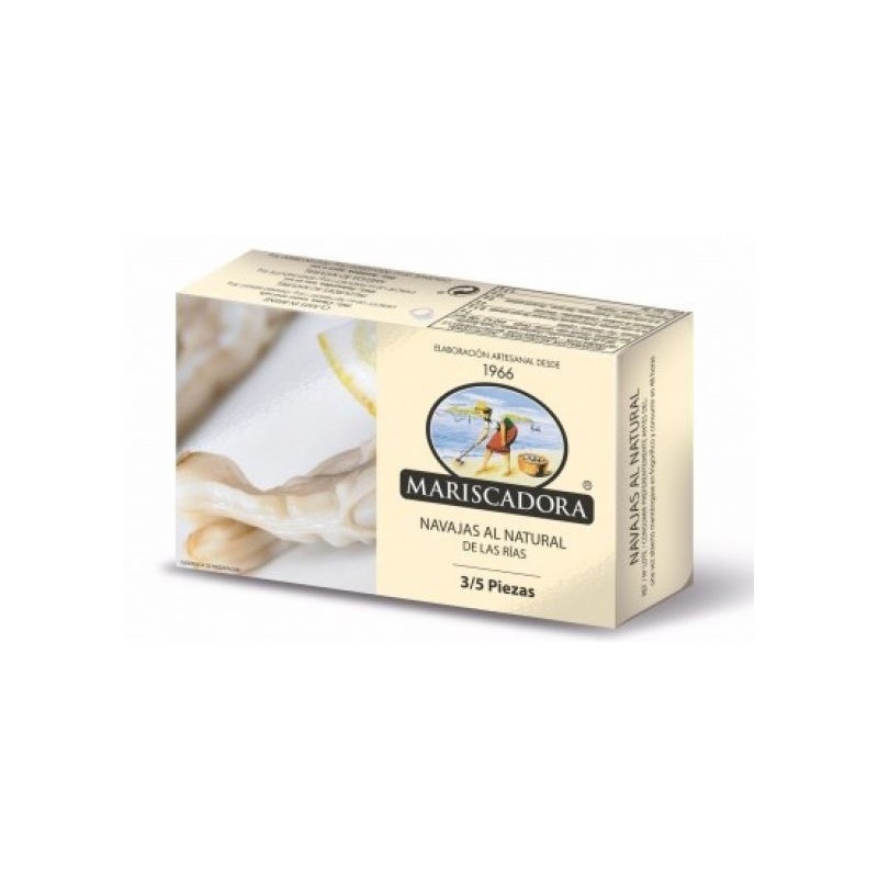 Navajas al Natural Mariscadora| L'Alfabia Gourmet