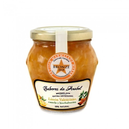 Mermelada de Limón, Canela y Hierbabuena Sabores de Anabel | L'Alfabia Gourmet