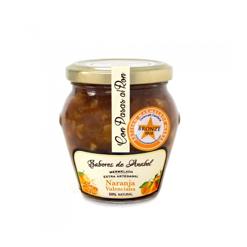Mermelada de Naranja con Pasas al Ron Sabores de Anabel | L'Alfabia Gourmet