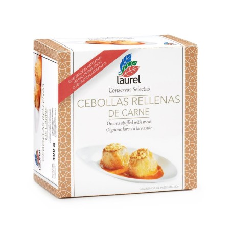 Cebollas Rellenas de Carne Laurel | L’Alfabia Gourmet