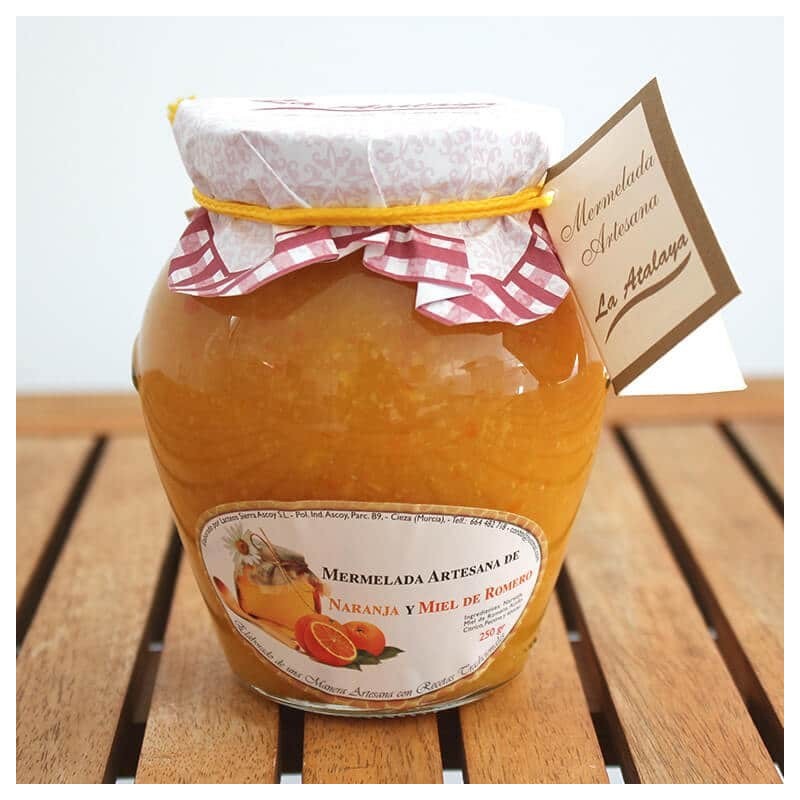 Mermelada Naranja y Miel de Romero La Atalaya | L’Alfabia Gourmet