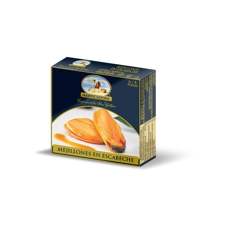 Mejillones Selecta 6/8 Mariscadora Escabeche | L'Alfabia