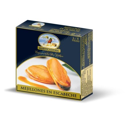 Mejillones Selecta 6/8 Mariscadora Escabeche | L'Alfabia